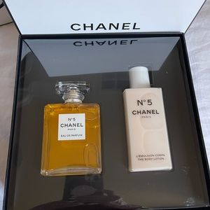 Brand new Chanel number 5 perfume and body cream
